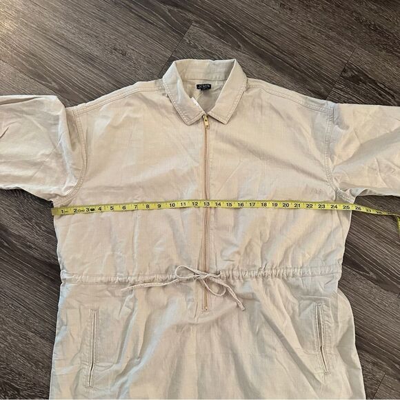 J. Crew Cinched zip-up dress in drapey cotton New - Picture 7 of 8